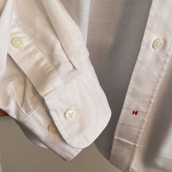 Hathaway Golf white button down shirt - Picture 4 of 6